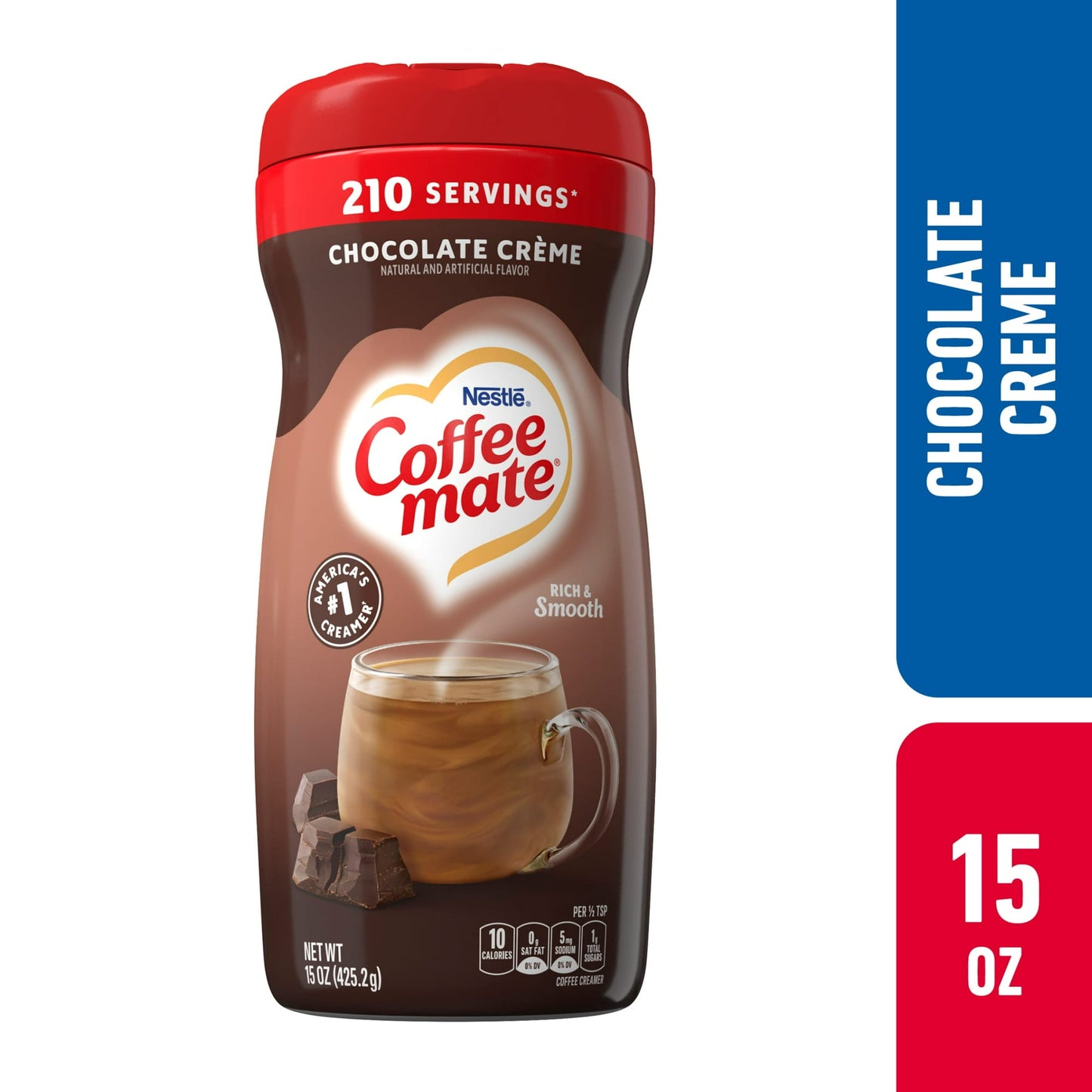 Nestle - Coffee Mate - Coffee Creamer - Chocolate Crème - 425g (15 oz)