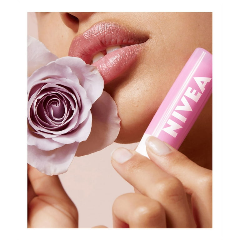 Nivea - Soft Rose - Caring Lip Balm - Long Lasting Moisture - 5ml