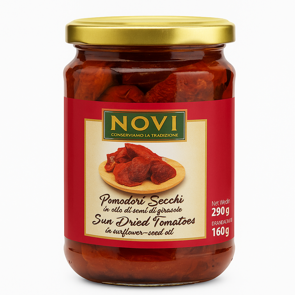 Novi - Sundried Tomatoes In Oil - 290g (DW: 160g)