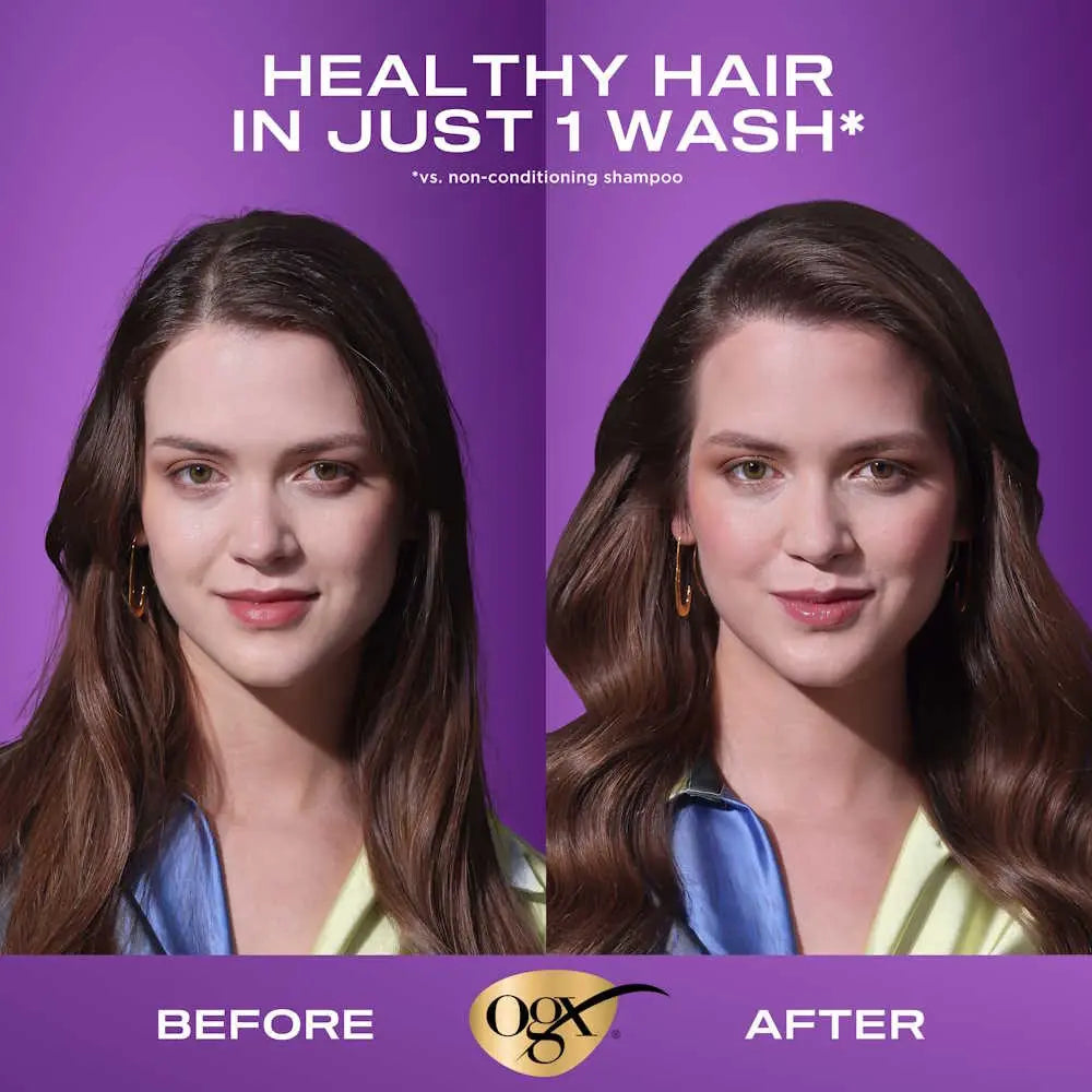 OGX - Shampoo - Biotin & Collagen- 13 Oz (384ml)