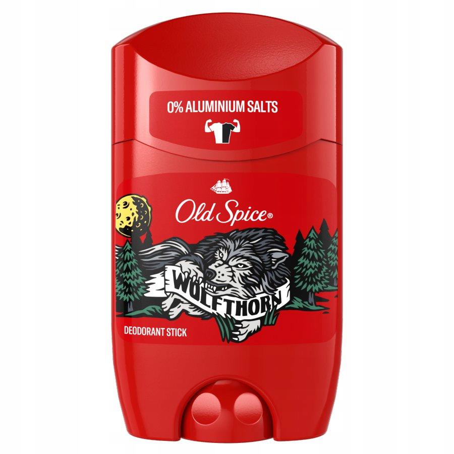Old Spice - Wolfthorne (red) - Aluminum Free - Deodorant Stick - For Men - 50ml