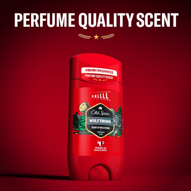 Old Spice - Wolfthorne (red) - Aluminum Free - Deodorant Stick - For Men - 50ml