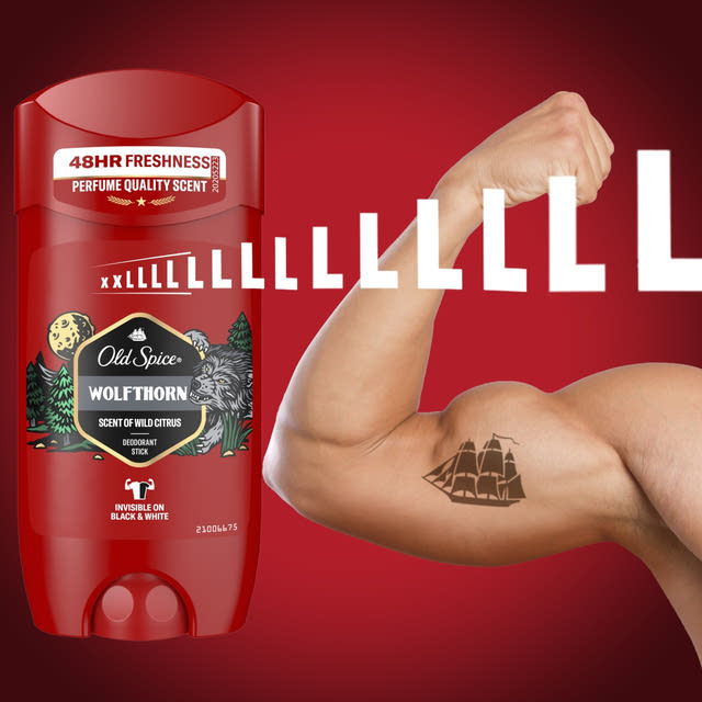 Old Spice - Wolfthorne (red) - Aluminum Free - Deodorant Stick - For Men - 50ml