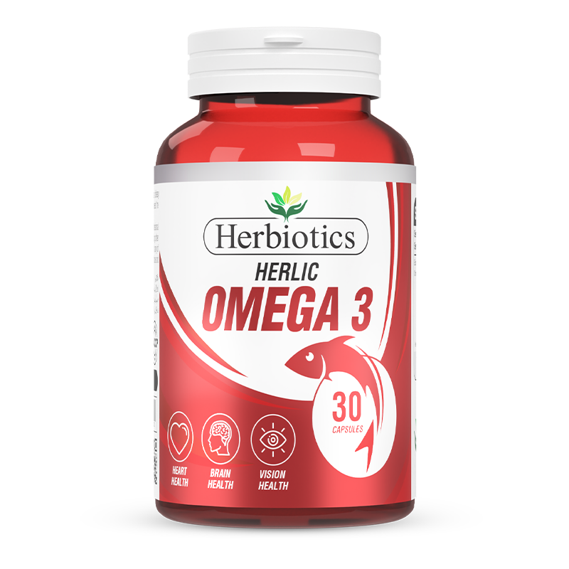 Herbiotics - Herlic - Fish Oil - Standard Pack - Omega 3 Source