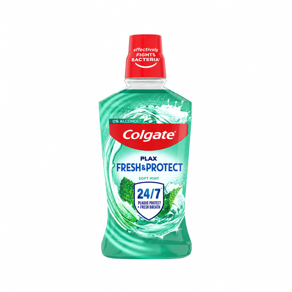 Colgate - MOUTH WASH - PLAX FRESH & PROTECT - SOFT MINT - 250ml