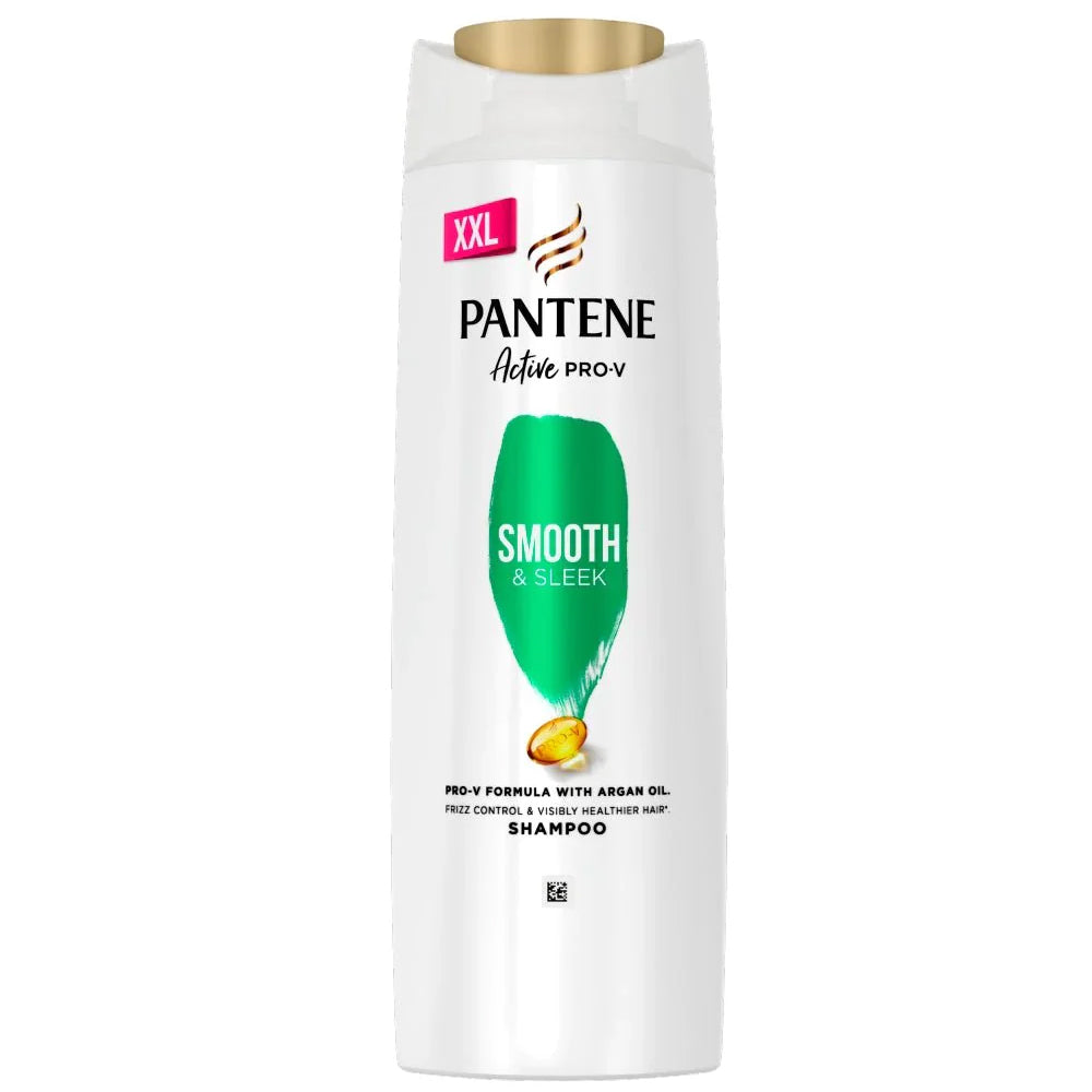 Pantene - Active Pro V - Smooth & Sleek - Shampoo - For Frizz/Dull Hair - XXL (700ml)