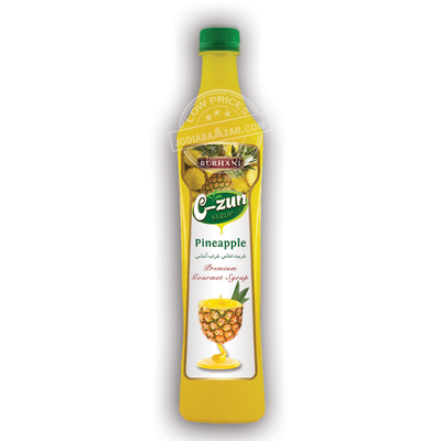 Burhani -C-zun Syrup - Regular -Pineapple - Pack of 12
