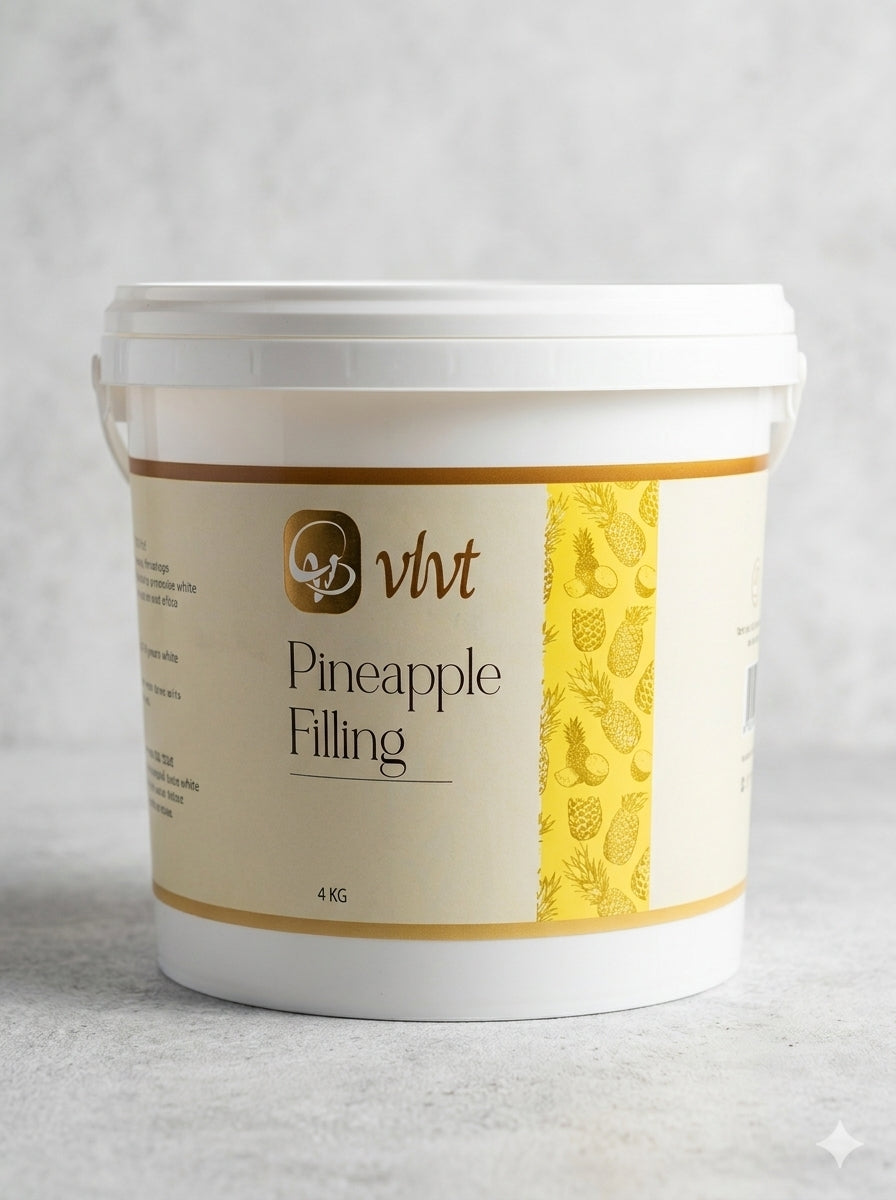 Voglia - Vlvt - Pineapple Fruit Filling (Chunky) 4KG