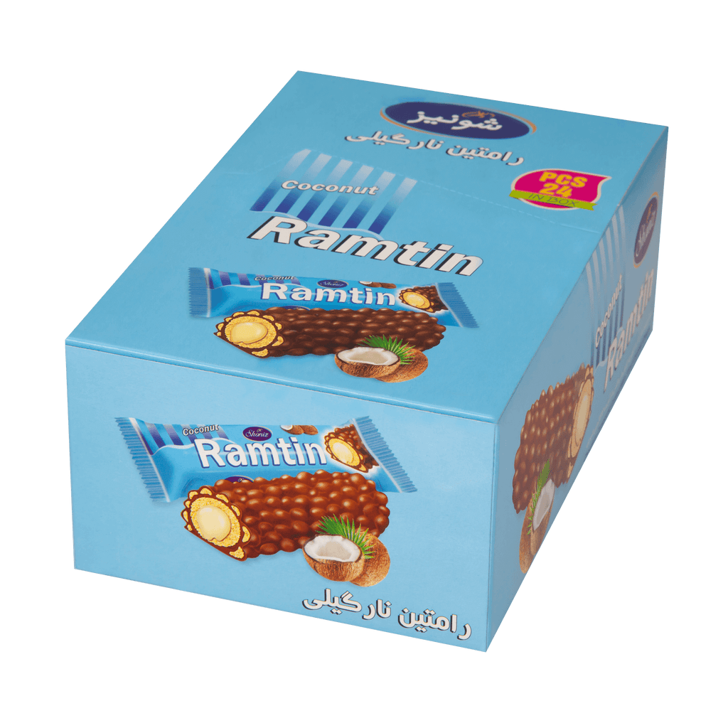 Shoniz - Ramtin - Chocolate Coated Bar with Filled Coconut Cream - Chocolate Bar (Imported)