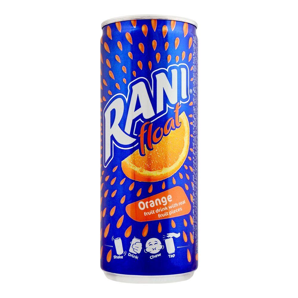 Rani Float Fruit - Dubai - Juice Drink - 240 ML (Pack of 24) - Orange Flavor