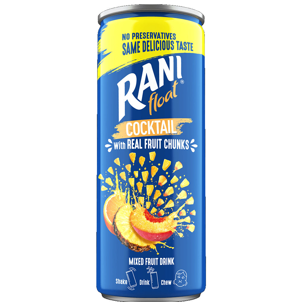 Rani Float Fruit - Dubai - Mixed Juice Drink - 240 ML (Pack of 24) - Cocktail