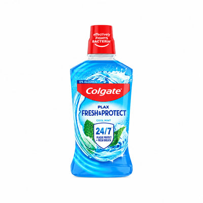 Colgate - MOUTH WASH - PLAX FRESH & PROTECT - COOL MINT - 250ml