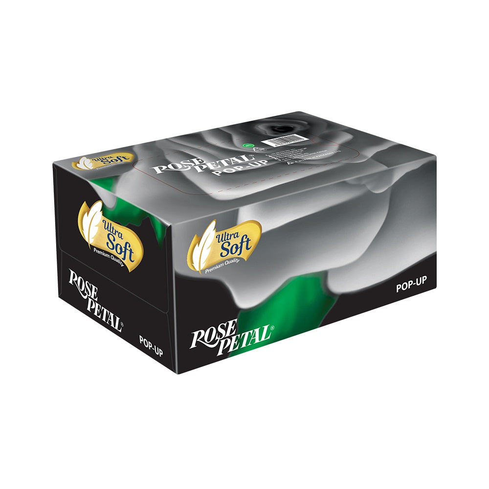 Rose Petal - Pop Up - Ultasoft Facial Tissues - 300s - 6 Pack