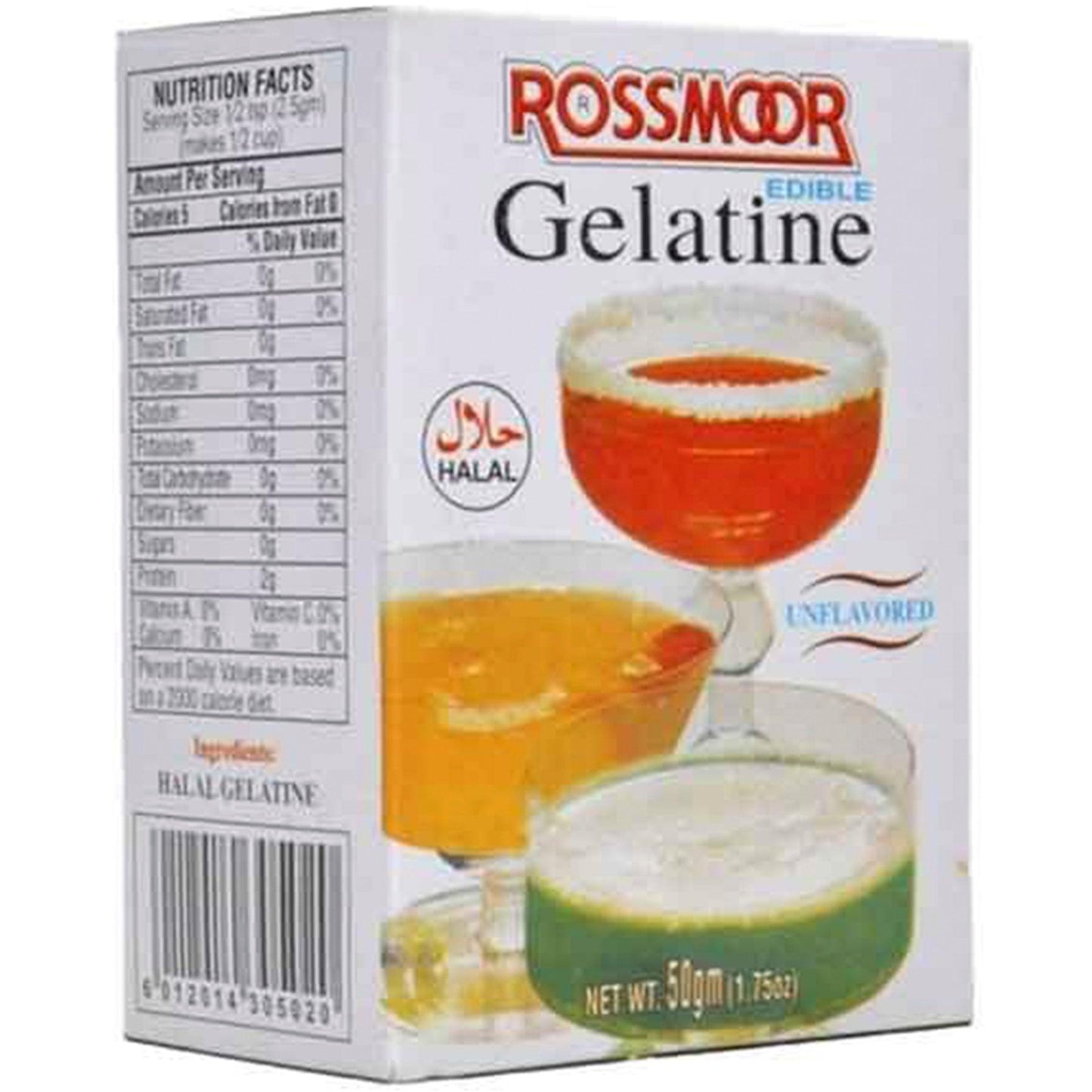 Rossmoor - Gelatine - 50g - 24 CT