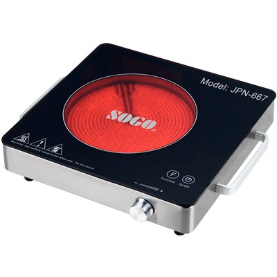 SOGO JPN-667 - Infrared Cooker - 2000W - No Warranty