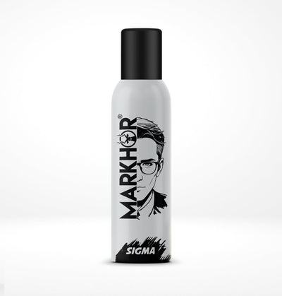 Markhor Body Spray Sigma (Non-gas) - 120ml Long Lasting Fragrance (Non-Gas) - Pack of 12 | Jodiabaazar.com