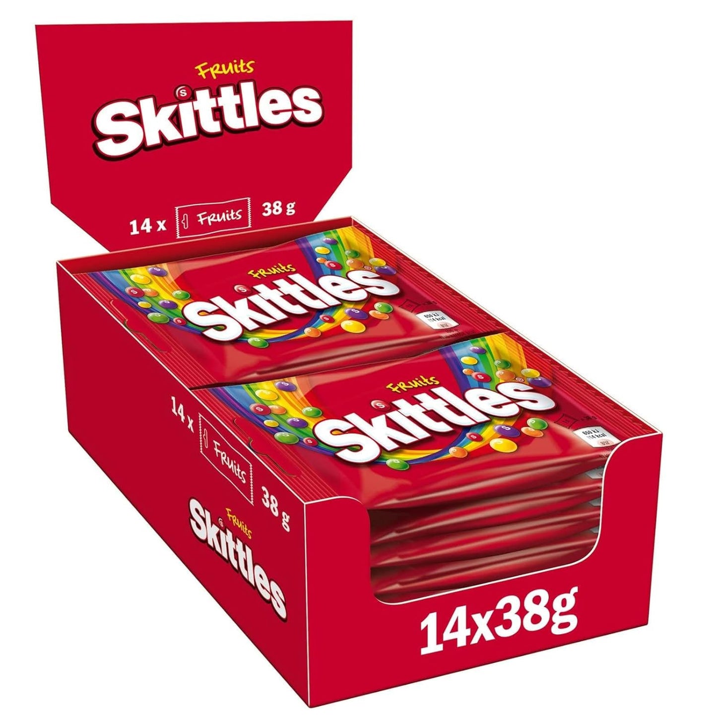 Skittles - Fruits - Chewing Candy - Box - 38g x 14