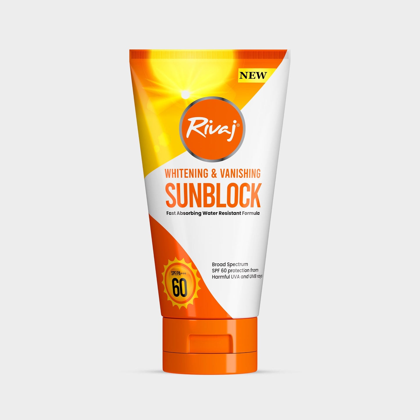 Rivaj - Sunblock - Whitening & Vanishing - SPF 60 - 100ml