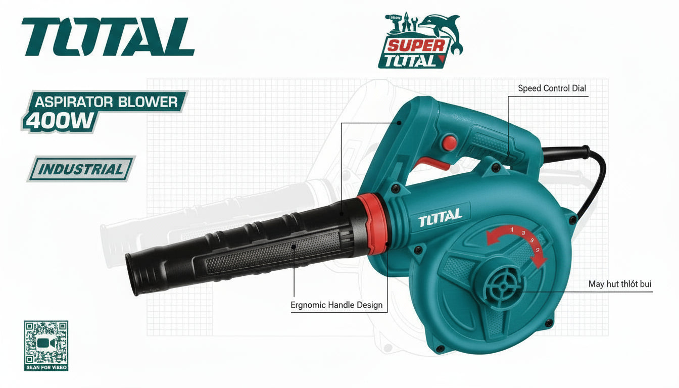 Super Total - China Copy - Aspirator Air Blower - 400W
