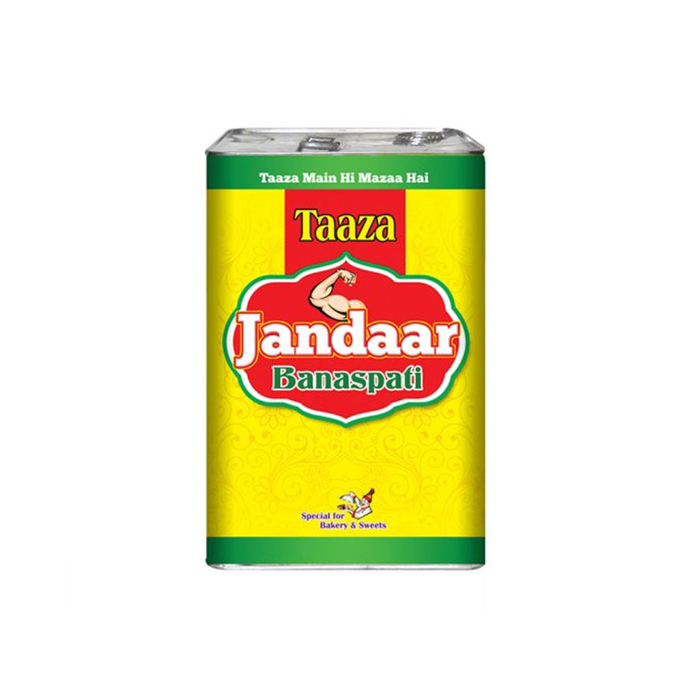Taaza - Jandaar - Banaspati - Premium Quality - 16 Litres - Tin