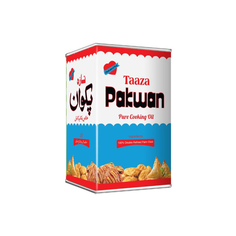 Taaza - Pakwan - Pure Cooking Oil - 16 Litres Tin