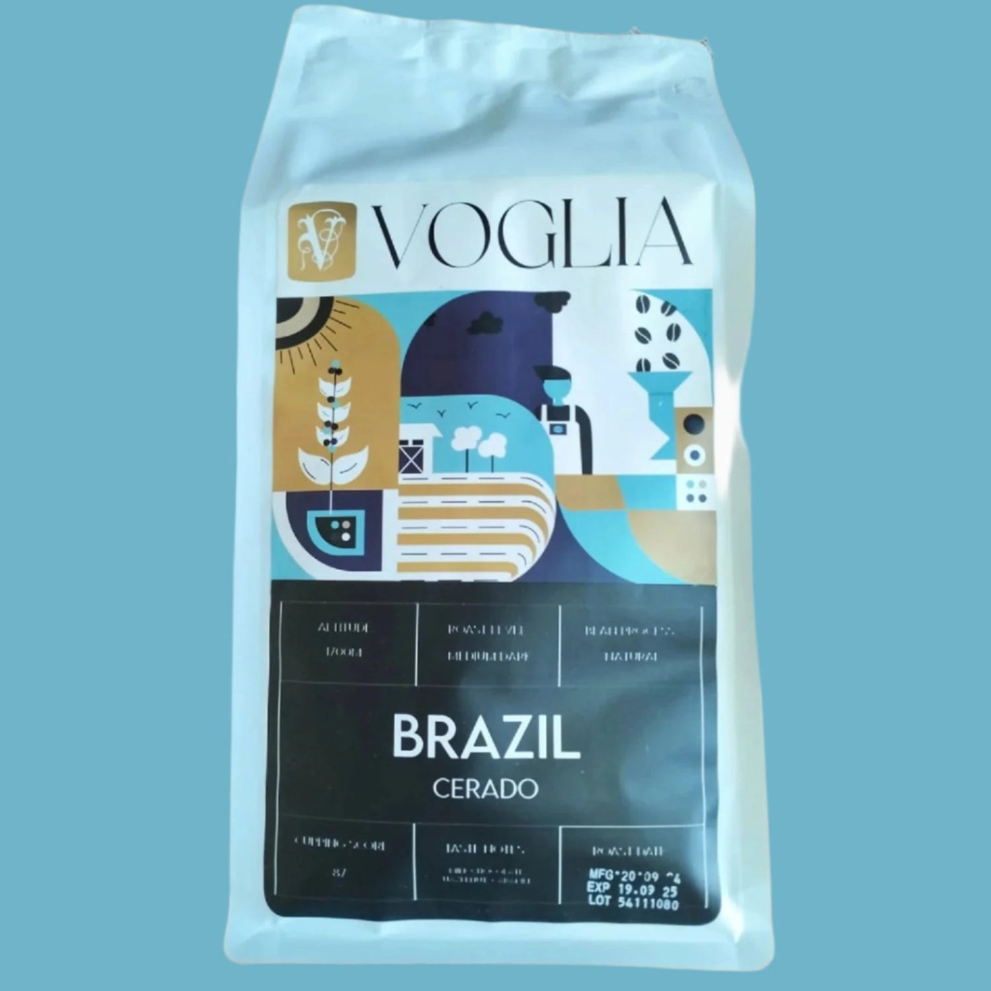 Voglia - Cerado - Brazil - Coffee Beans - 1kg