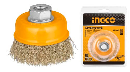 INGCO - Wire cup brush 75mm WB10752