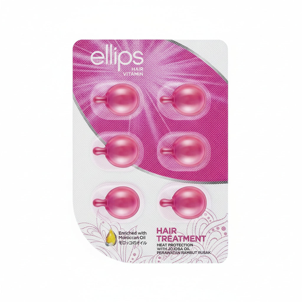 ellips - HAIR VITAMIN - HAIR TREATMENT - 1ml X 6 Capsules Blister