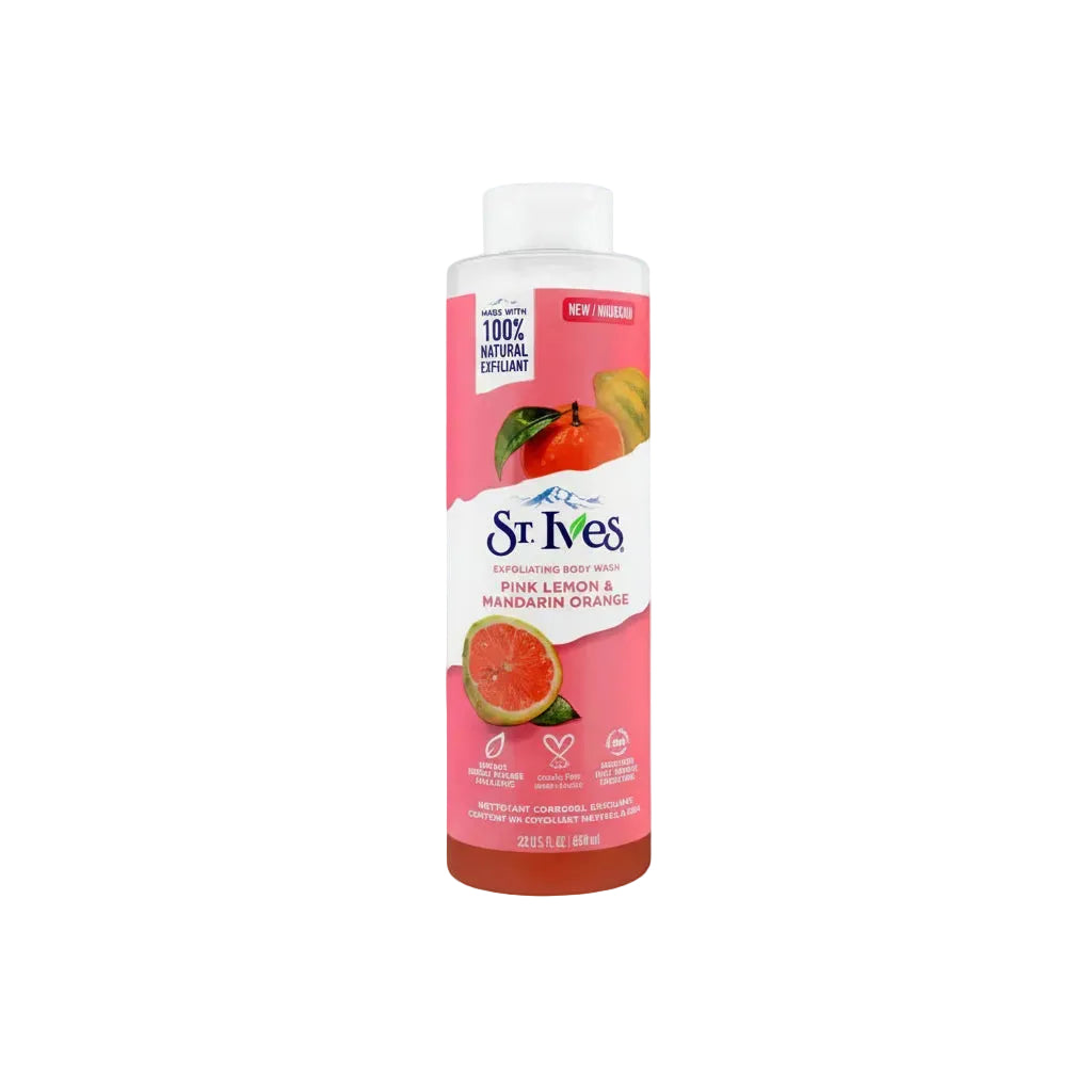 ST. Ives - BODY WASH - PINK LEMON & MANDARIN ORANGE - 700ml