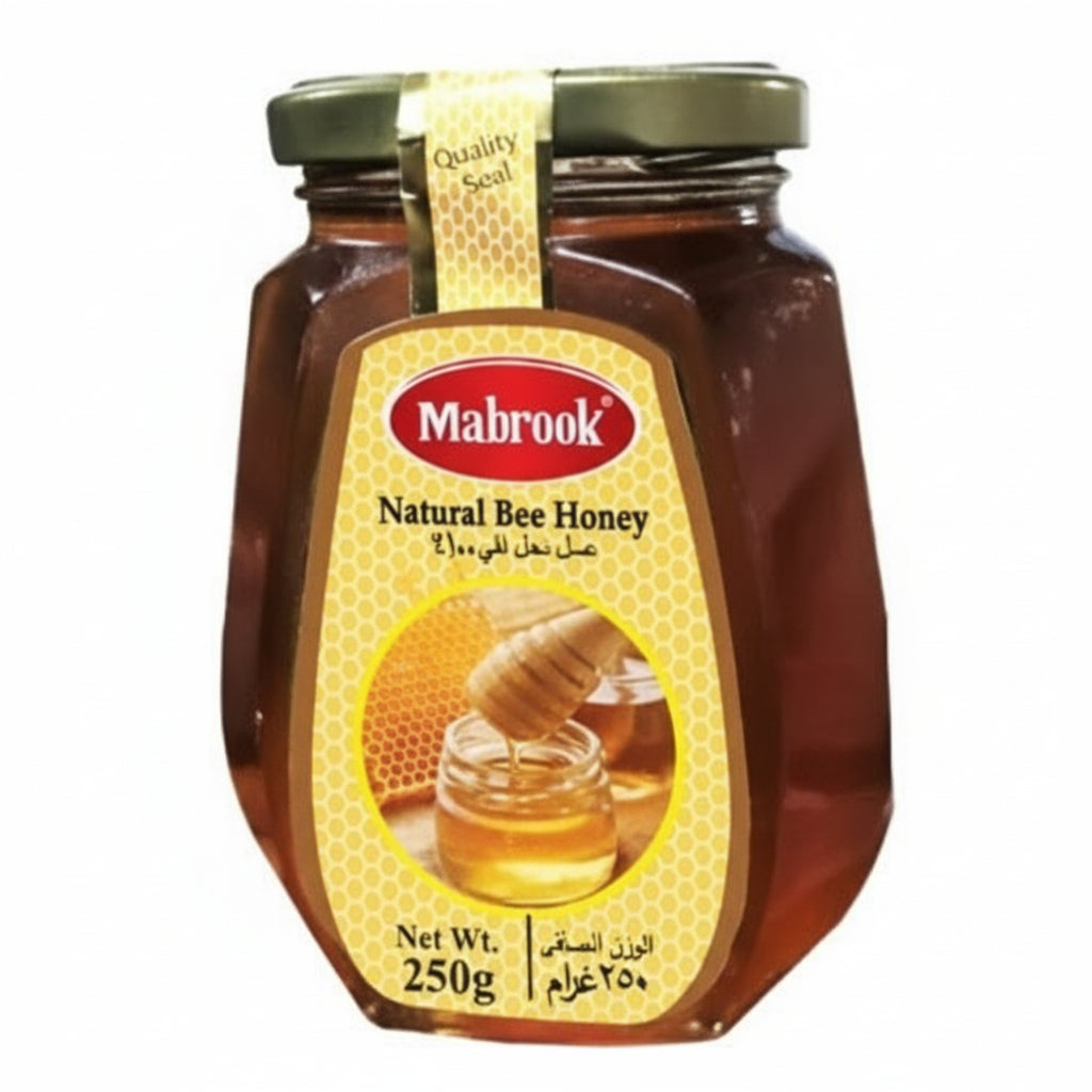 Mabrook - NATURAL BEE HONEY - 250g / 12 Pcs per Carton