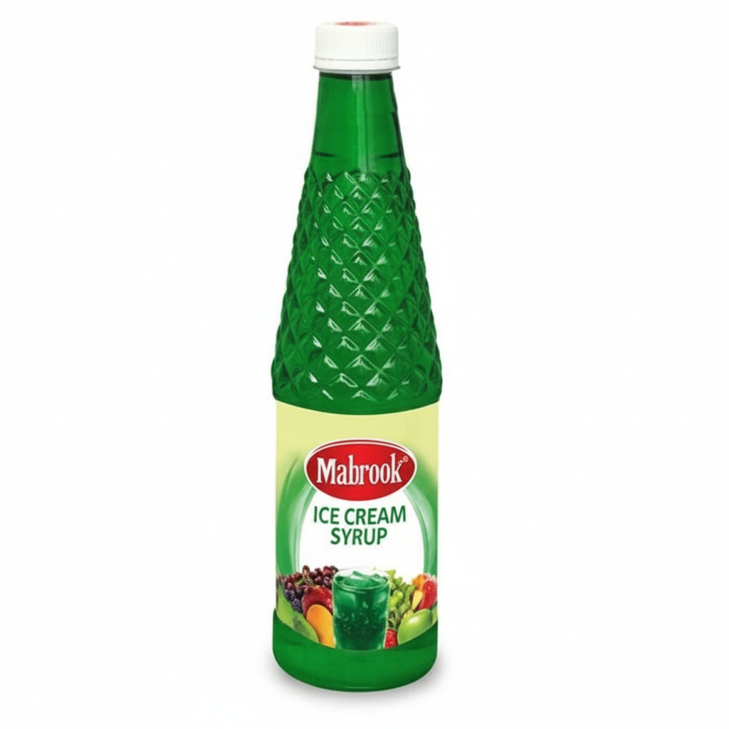 Mabrook - ICE CREAM SYRUP ( Green Syrup ) - 350ml / 24 Pcs per Carton
