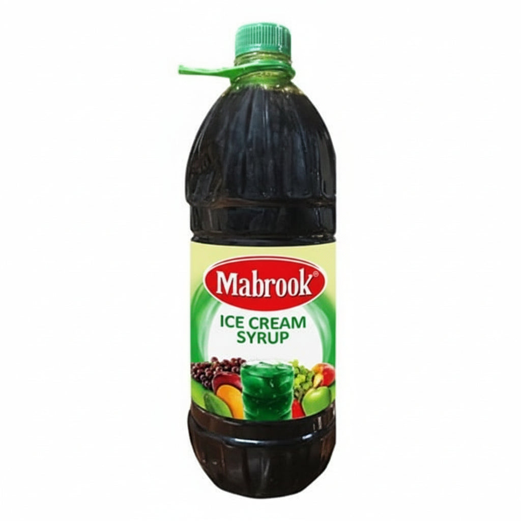 Mabrook - ICE CREAM SYRUP ( Green Syrup ) - 3000ml Jumbo Pack / 4 Pcs per Carton