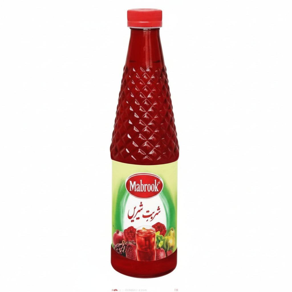 Mabrook - SHARBATE SHEREEN ( RED SYRUP ) - 350ml / 24 Pcs Per Carton