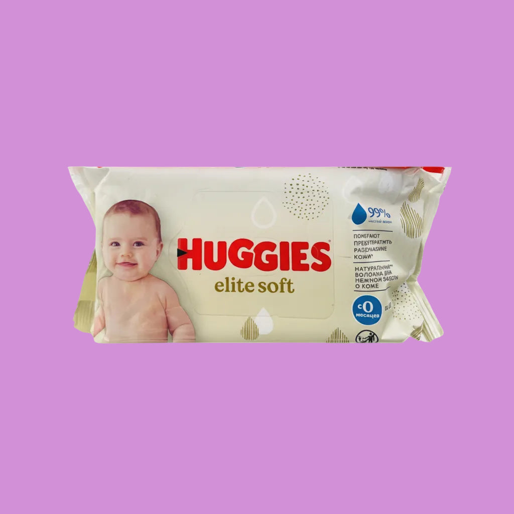 HUGGIES - Baby Wipes Elite Soft - 56 Wipes