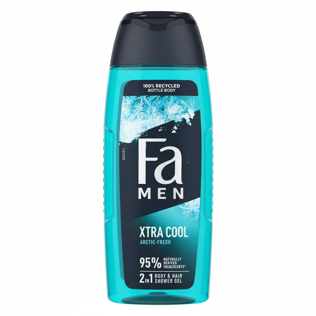 Fa Men - XTRA COOL - Body & Hair Shower Gel - 250ml