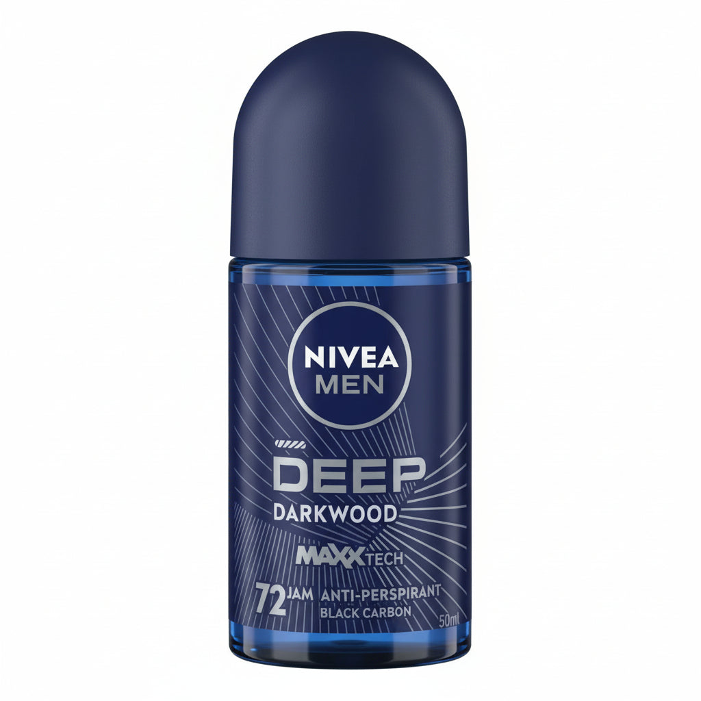 NIVEA MEN - DEEP DARK WOOD - Deodorant Roll On - 50ml