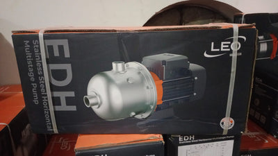 LEO - EDH Series - Stainless Steel Horizontal Multistage Pump - (1.0HP to 3.0HP)