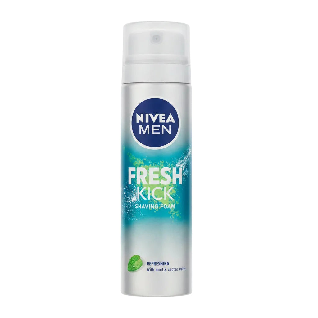NIVEA MEN - FRESH KICK - SHAVING FOAM - 200ml