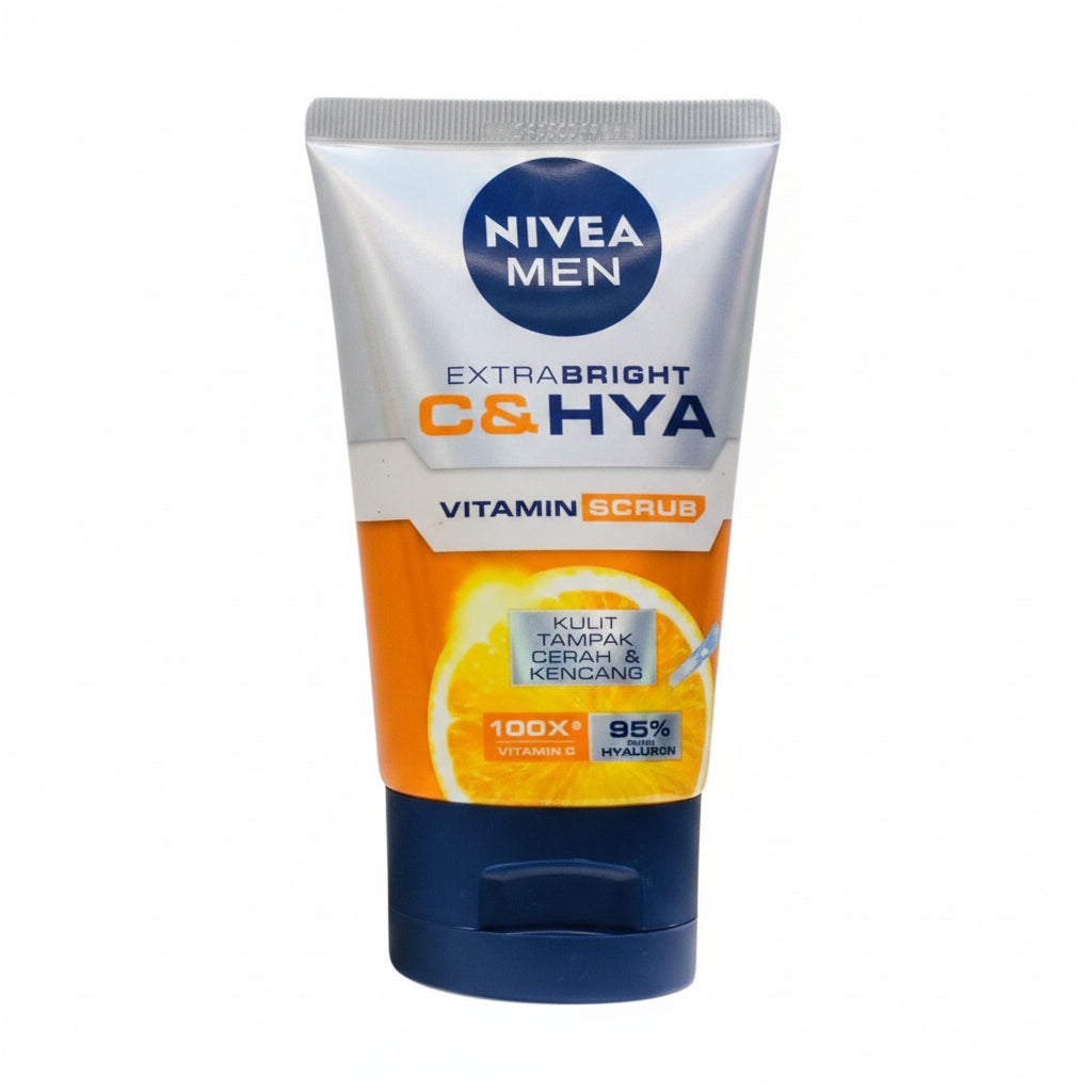 NIVEA MEN - EXTRA BRIGHT - C & HYA - Facial Scrub - 100ml