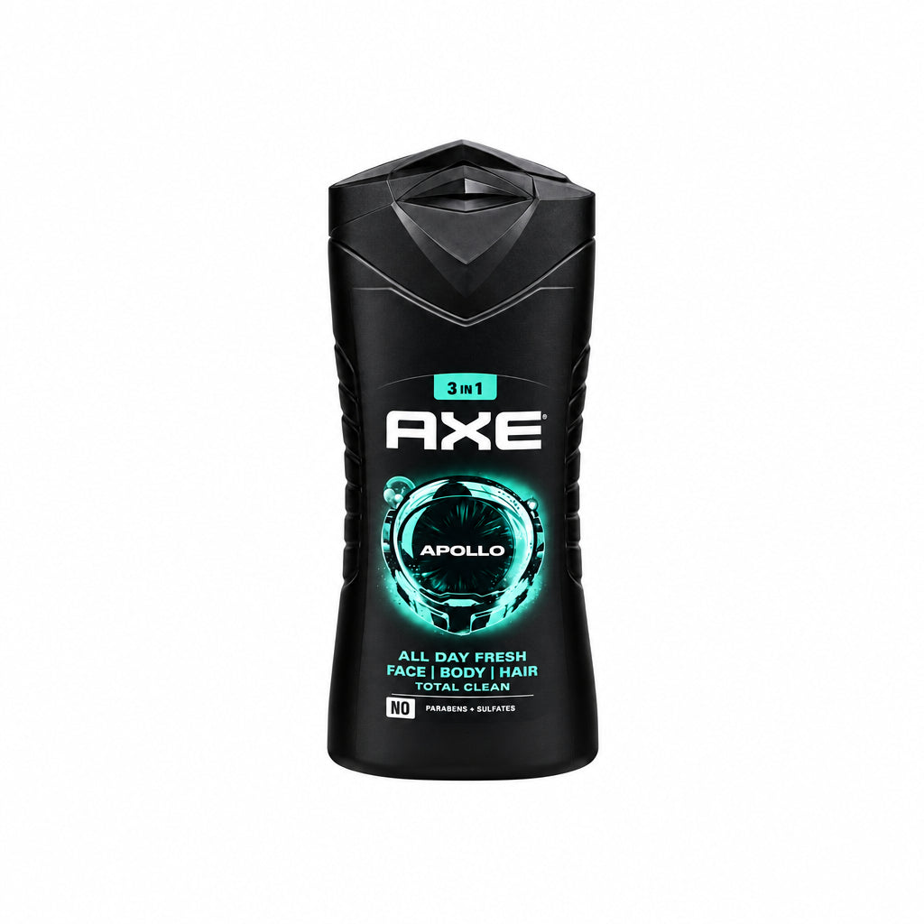AXE - BODY WASH - 3 IN 1 - APOLLO - 400ml