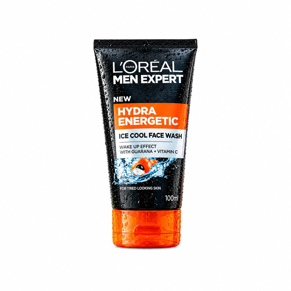 L'OREAL MEN EXPERT - FACE WASH Ice Cool - New HYDRA ENERGETIC - 100ml