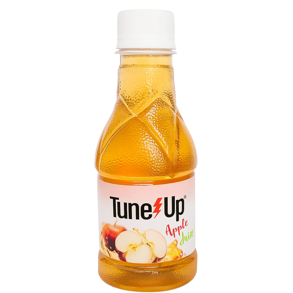 TUNE UP - APPLE JUICE DRINK - ( 1X20 ) - 300ml - Low Sugar - 120 Calories Only