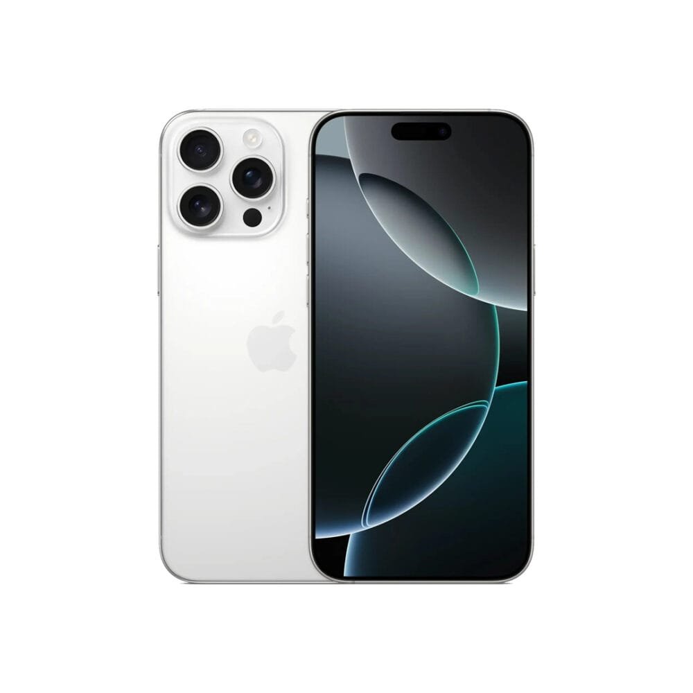 Apple - Mobile - iPhone 16 Pro PTA Approved with 2 Year's Official Warranty - White - (128GB) | Jodiabaazar.com