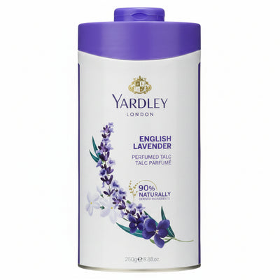 YARDLEY London - ENGLISH LAVENDER - Perfumed Talc - 250g / 8.8oz