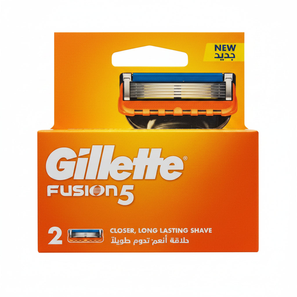 GILLETTE - FUSION 5 - Shaving Razor - 2 Cartridges