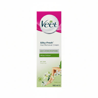 Veet - SILKY FRESH - Hair Removal Cream - Dry Skin - 100ml