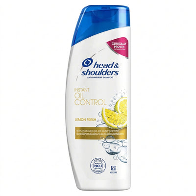 head & shoulders - SHAMPOO - ANTI-DANDRUFF - INSTANT OIL CONTROL - LEMON FRESH - 170ml