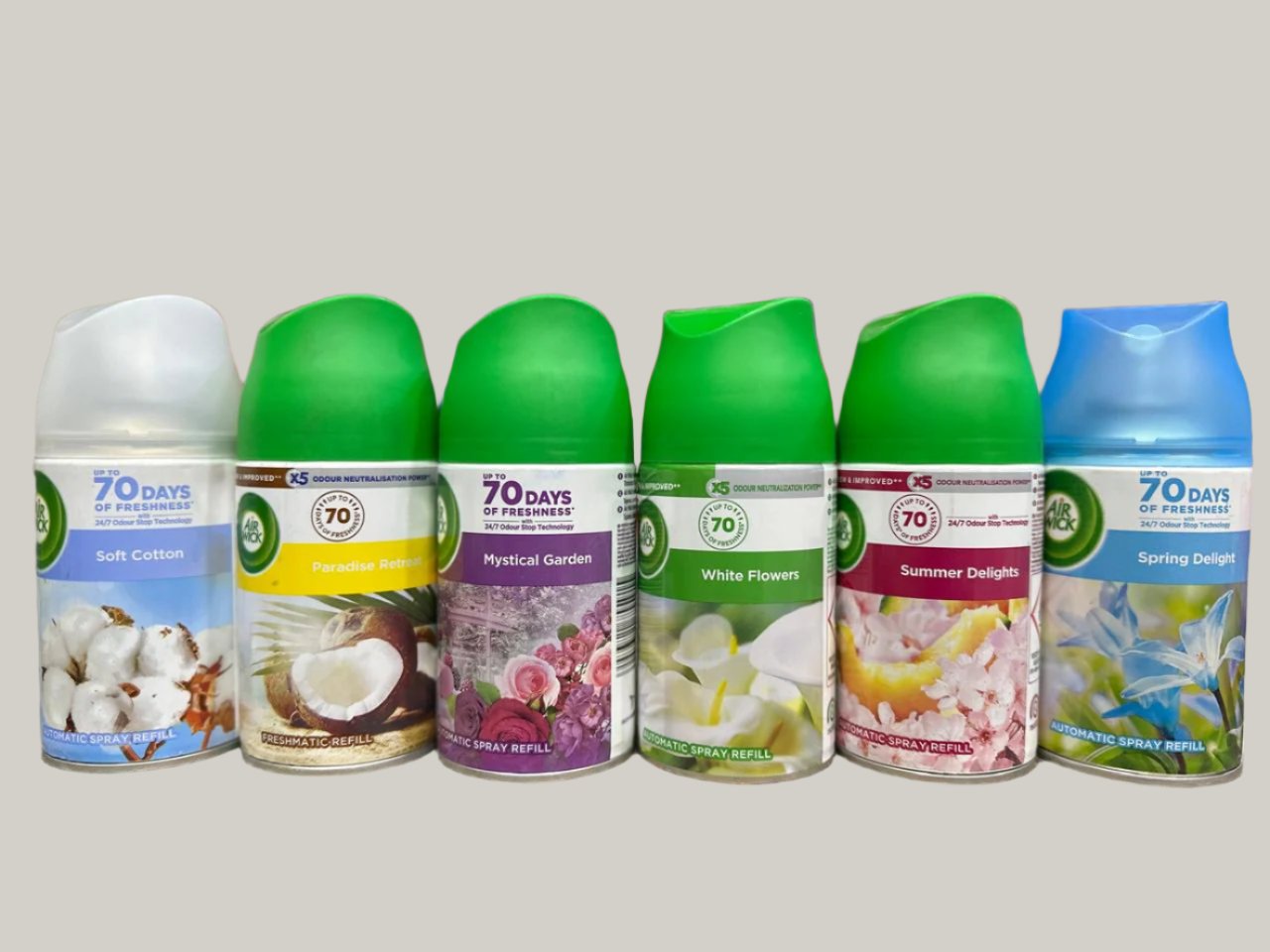 Airwick - Automatic Refill - White Flowers - Air Freshener - Room Spray - 250ml
