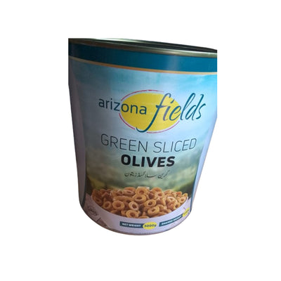 Arizona Fields - Green Sliced Olives - 3000g