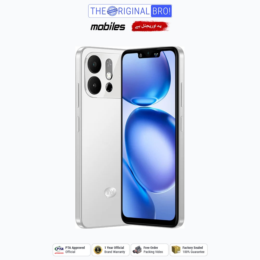 Itel A100c Special Edition | 3GB - 128GB | PTA Approved | 1 Year Official Warranty | Factory Sealed | The Original Bro Mobiles